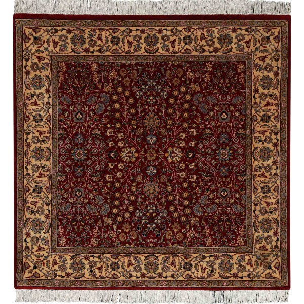 Persian red color wool rugs