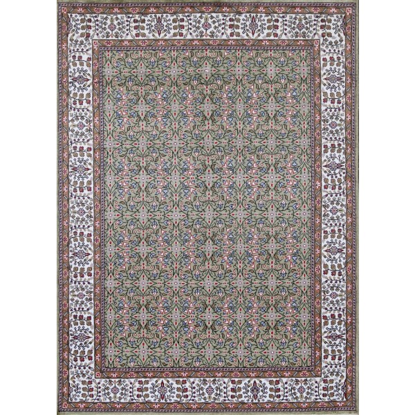 Persian olive color bamboo rugs