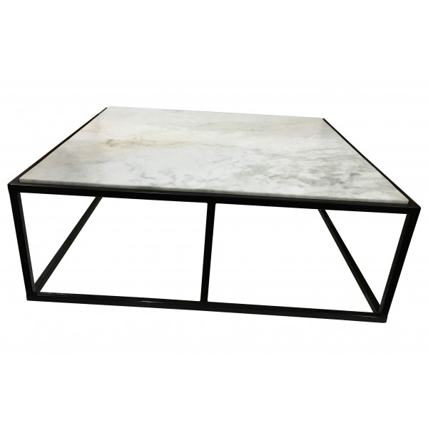 White Marble Top Kratos Coffee Table