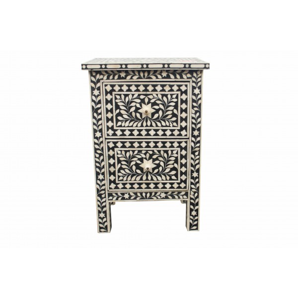  Bone Inlay Drawer Chest