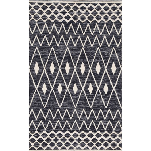 Polypropylene black color Kilim 