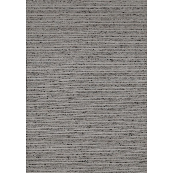 Silver color Viscose Kilim with backing