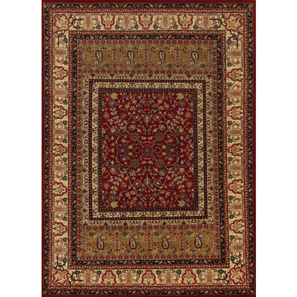 Persian red color wool rugs