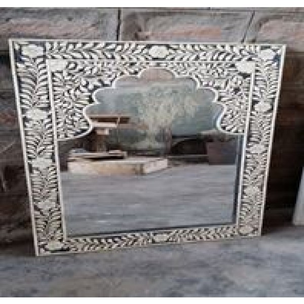  Designed Bone Inlay Mirror