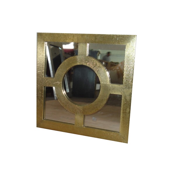 Brass Mirror Photo Frame