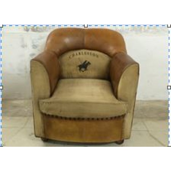 Leather canvas Sofa