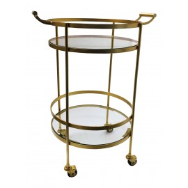 Accent Bar Trolley 2 Tier      