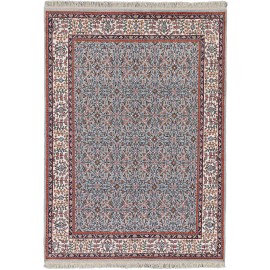 Persian blue color bamboo rugs