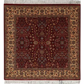 Persian red color wool rugs