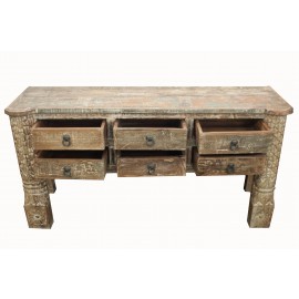 Six Drawer Console