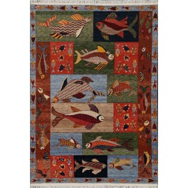 Kids multi color wool rugs