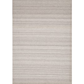 Natural Gray color Viscose Kilim with backing